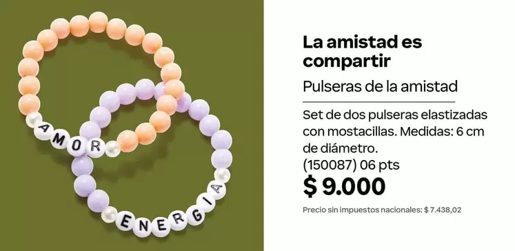 Mor - Pulseras de la amistad (150087)