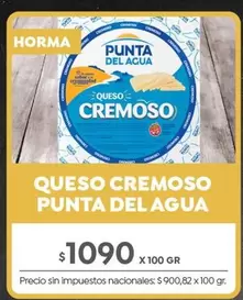 Punta del Agua - Queso Cremoso