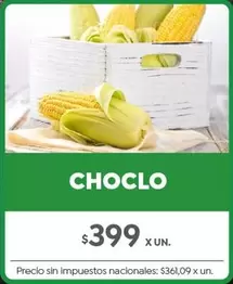 X$ - CHOCLO