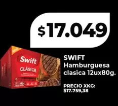 Swift - Hamburguesa clasica