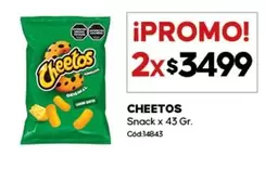 Cheetos - Snack x 43 Gr.