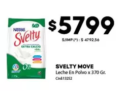 Svelty -  Move Leche En Polvo