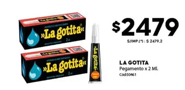 La Gotita - Pegamento