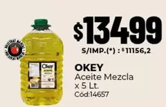 Okey - Aceite Mezcla Cód:14657