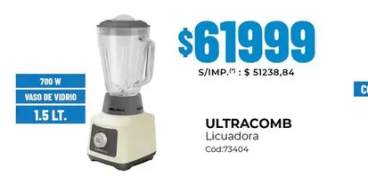 Ultracomb - ULTRACOMB Licuadora Cód:73404