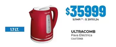 Ultracomb - Pava Eléctrica Cód:72968