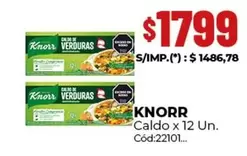 Knorr - Caldo Verduras