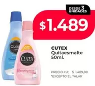 Cutex - Quitaesmalte