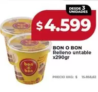 Bon o Bon - Relleno untable