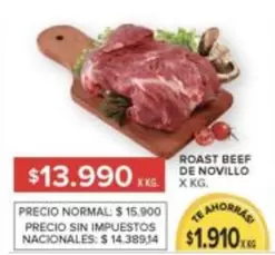 X$ - Roast Beef de Novillo