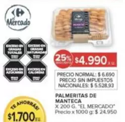 X$ - PALMERITAS DE MANTECA