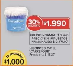 Carrefour - HISOPOS