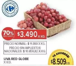Carrefour - UVA RED GLOBE