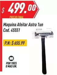 Mas - Maquina Afeitar Cod. 45551