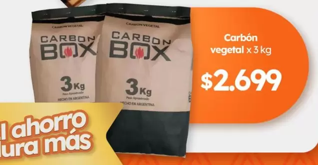 X$ - Carbón vegetal