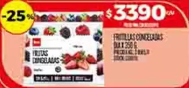 FRUTILLAS CONGELADAS