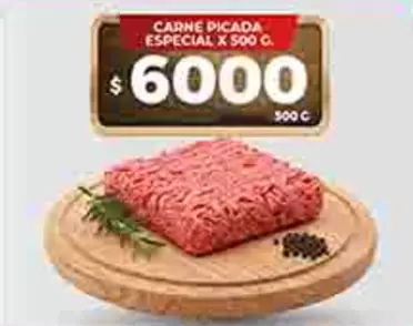 X$ - CARNE PICADA ESPECIAL