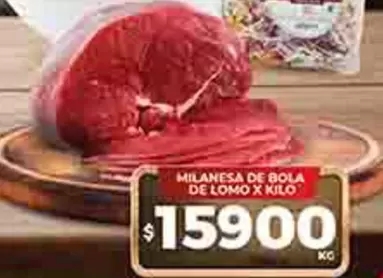 X$ - MILANESA DE BOLA DE LOMO