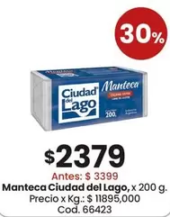 Ciudad del Lago - Manteca