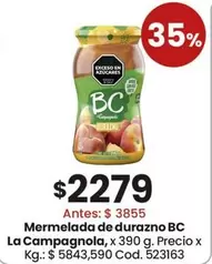 BC - Mermelada de durazno