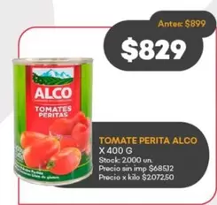 Alco - TOMATES PERITA