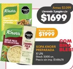 Knorr - SOPA KNORR PREPARADA