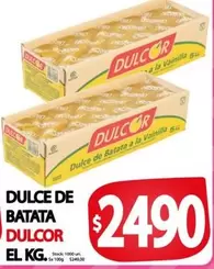 Dulcor - Dulce de Batata
