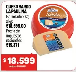 La paulina - QUESO SARDO