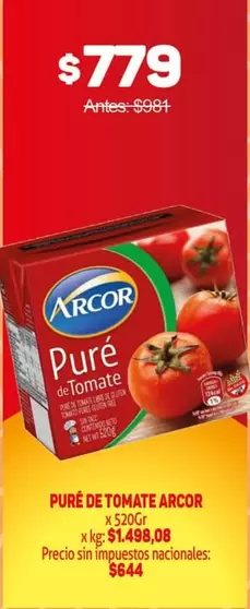 Arcor - Puré de Tomate