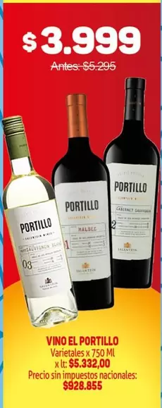 Portillo - Vino Varietales