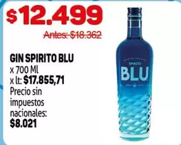 Spirito - GIN SPIRITO BLU