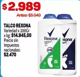 Rexona - Talco