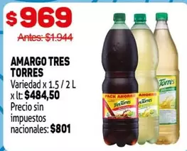 Tres Torres - AMARGO TRES TORRES