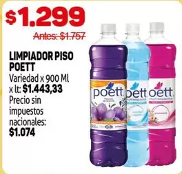 Poett - LIMPIADOR PISO