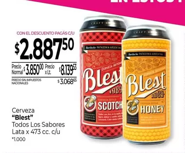 Bariloche - Cerveza Lata