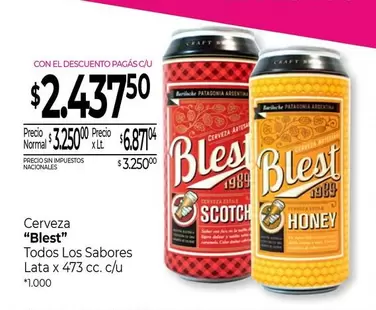 Bariloche - Cerveza "Blest"