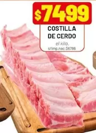 COSTILLA DE CERDO