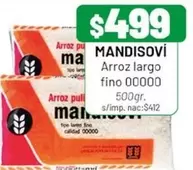 Mandisovi - Arroz largo fino 00000