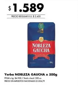Nobleza Gaucha - Yerba