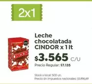 Cindor - Leche chocolatada
