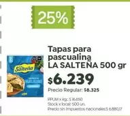 La Salteña - Tapas para pascualina