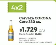 Corona - Cerveza Cero 330 cc.