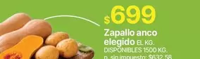Elegido - Zapallo anco