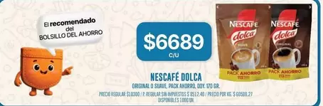 Nescafé - NESCAFÉ DOLCA