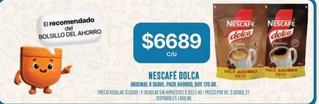 Nescafé - NESCAFÉ DOLCA