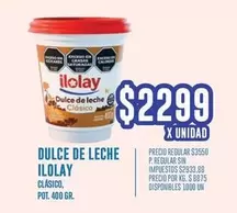 Ilolay - Dulce de leche Clásico