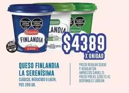 La Serenísima - Queso Finlandia