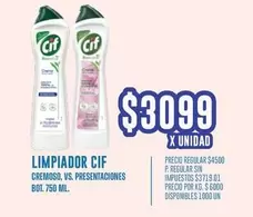 Cif - LIMPIADOR