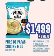 Cuisine - Puré de Papas