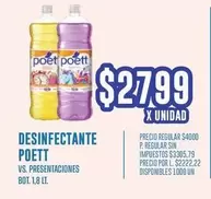 Poett - Desinfectante